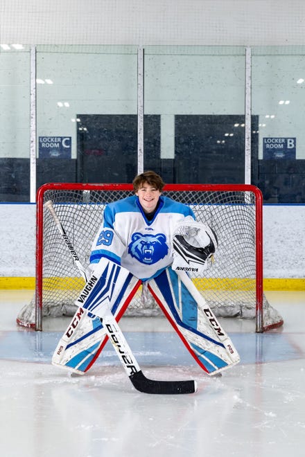Kai Nelson, Olentangy Berlin hockey, selected Athlete of the Week on Dec. 1.
