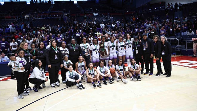 Africentric girls basketball beats Ottawa-Glandorf in the OHSAA Division III state championship Saturday, March 16, 2024.