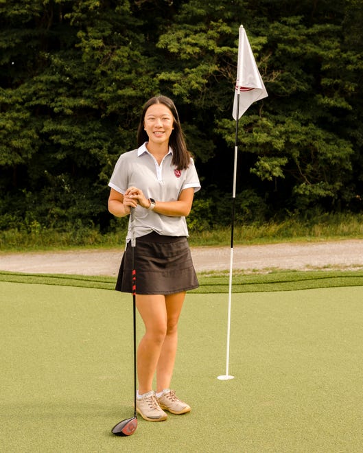 Angela Hu, Columbus Academy golf. Selected as Athlete of the Week on Oct. 21.