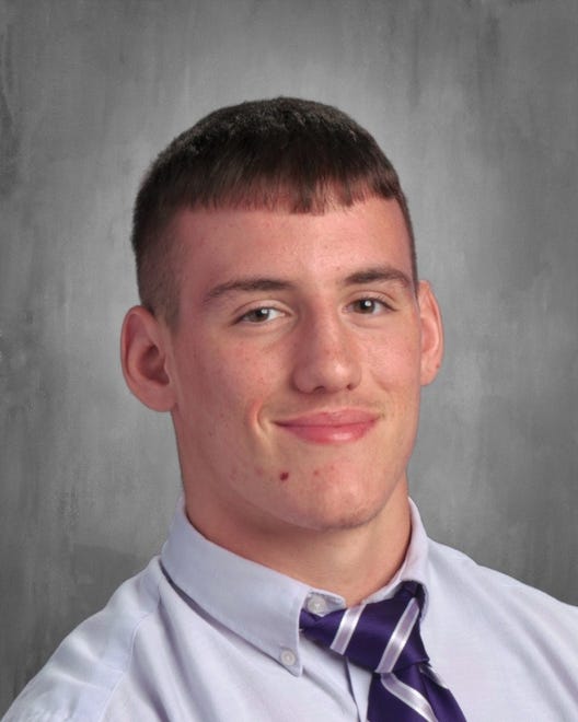 Lincoln Shulaw, DeSales wrestling. Selected as Athlete of the Week on Jan. 13.