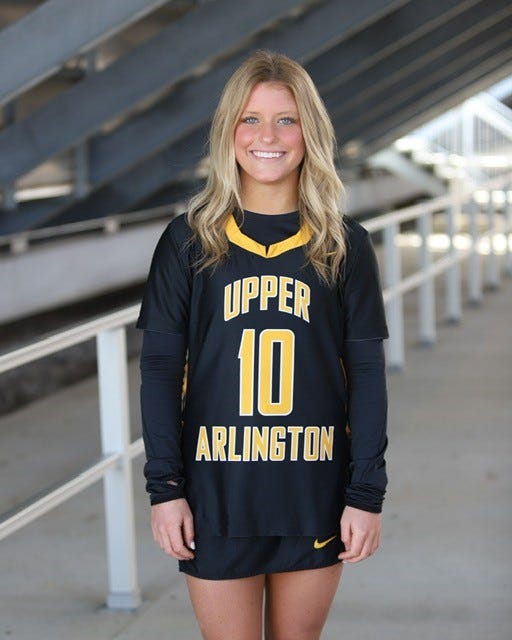 Kampbell Stone, Upper Arlington lacrosse. Selected as Athlete of the Week on March 31.