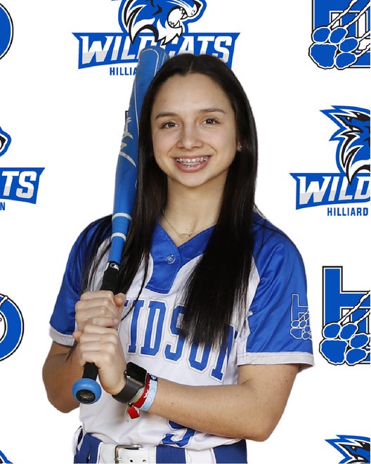 Caitlin Aleshire, Hiilliard Davidson softball. Selected as Athlete of the Week on April 7.